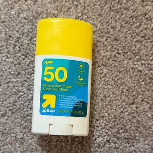 Yellow Mineral Zinc Oxide Sunscreen Stick SPF 50(unused)